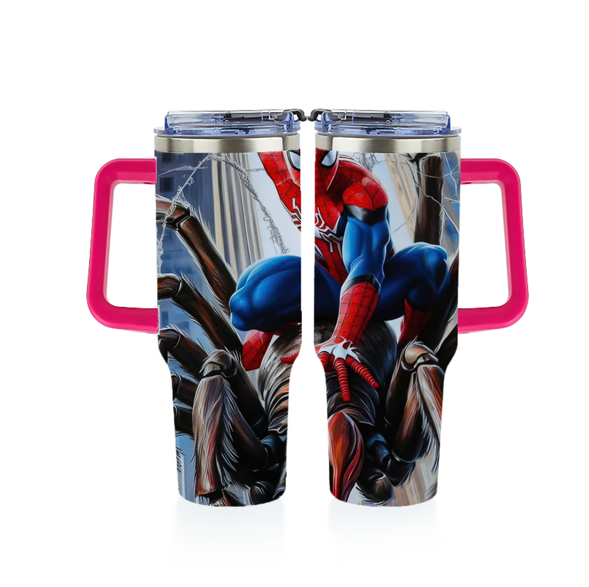 （画像用） Spider Man スパイダーマン 1200ｍLフルプリント車用タンブラー